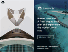 Tablet Screenshot of porterandsail.com